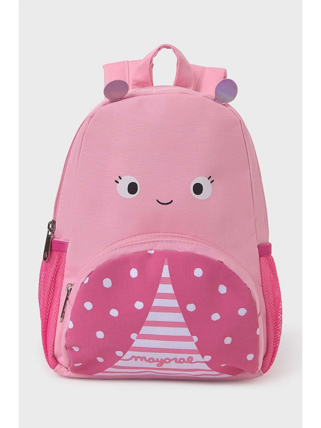 Dětský batoh Mayoral Newborn růžová barva malý vzorovaný